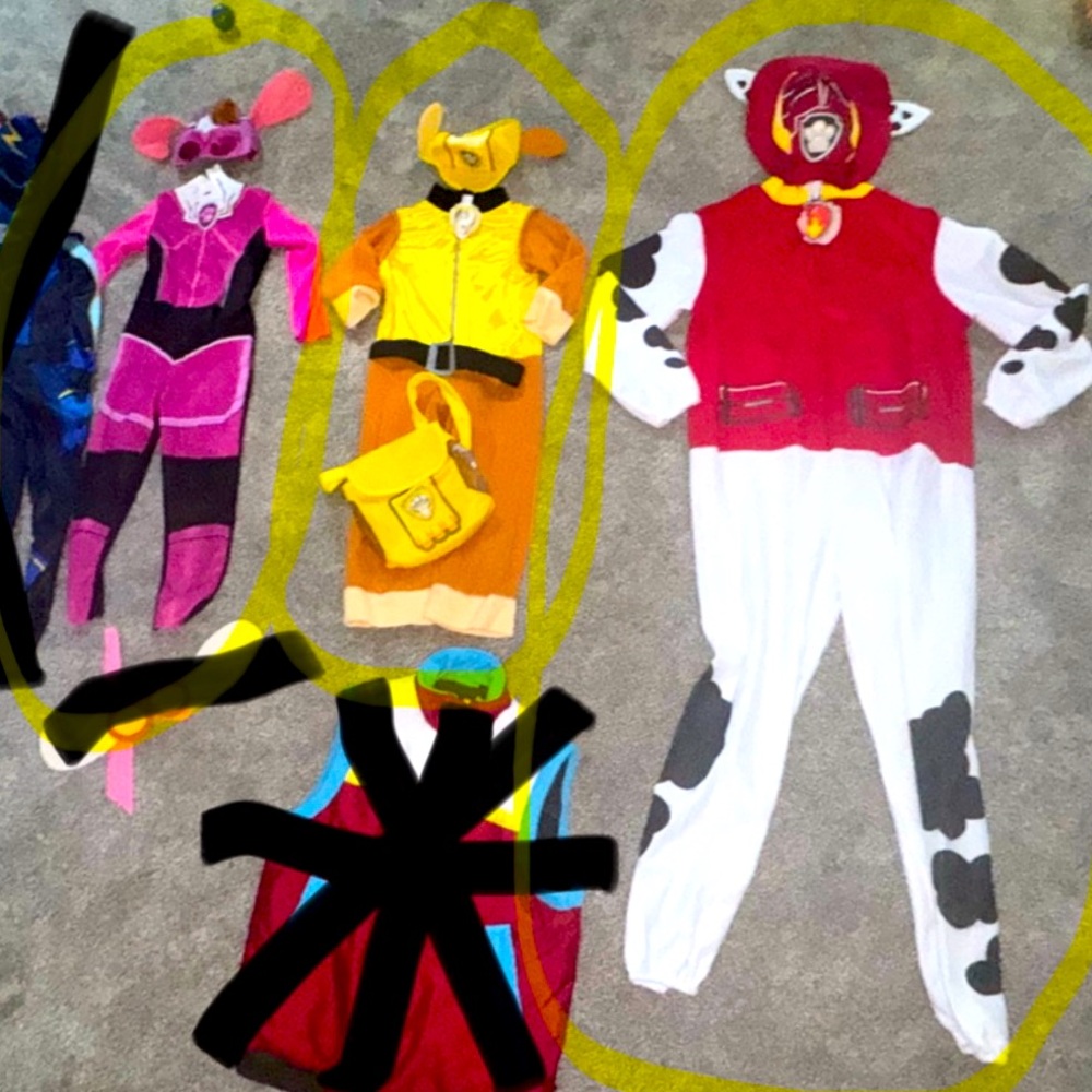 Paw patrol group / family costumes
